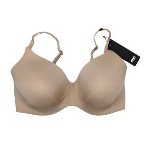 DKNY Litewear Wirefree Support Solid Color Women's Demi Bra 36DD NWT Glow